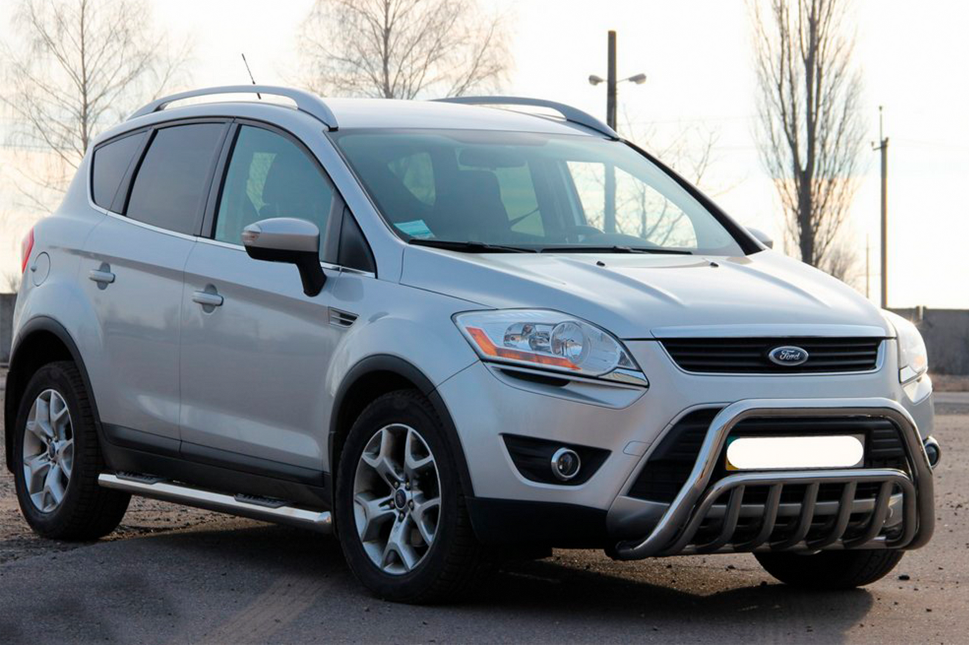 Bull Bar WT002 (Stainless Steel) for Ford Kuga 2008-2013 - image 3