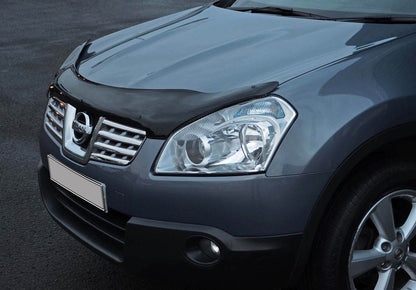 The hood deflector (EuroCap) for Nissan Qashqai 2007-2010 - Reelken Auto