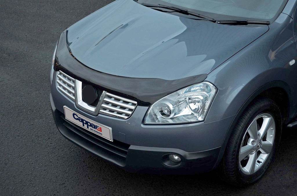 The hood deflector (EuroCap) for Nissan Qashqai 2007-2010 - Reelken Auto