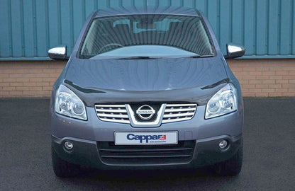 The hood deflector (EuroCap) for Nissan Qashqai 2007-2010 - Reelken Auto