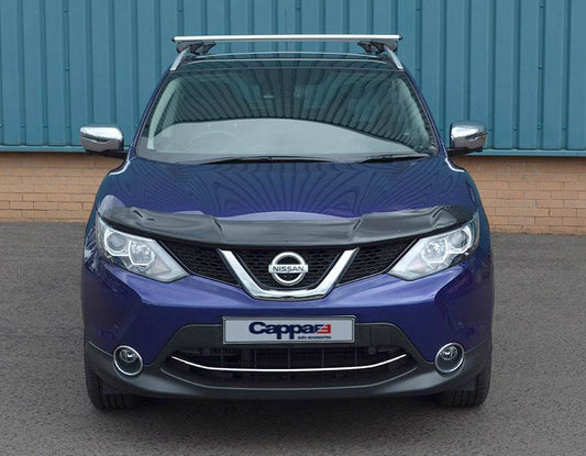 The hood deflector EuroCap (2014-2017) for Nissan Qashqai 2014-2021 - Reelken Auto