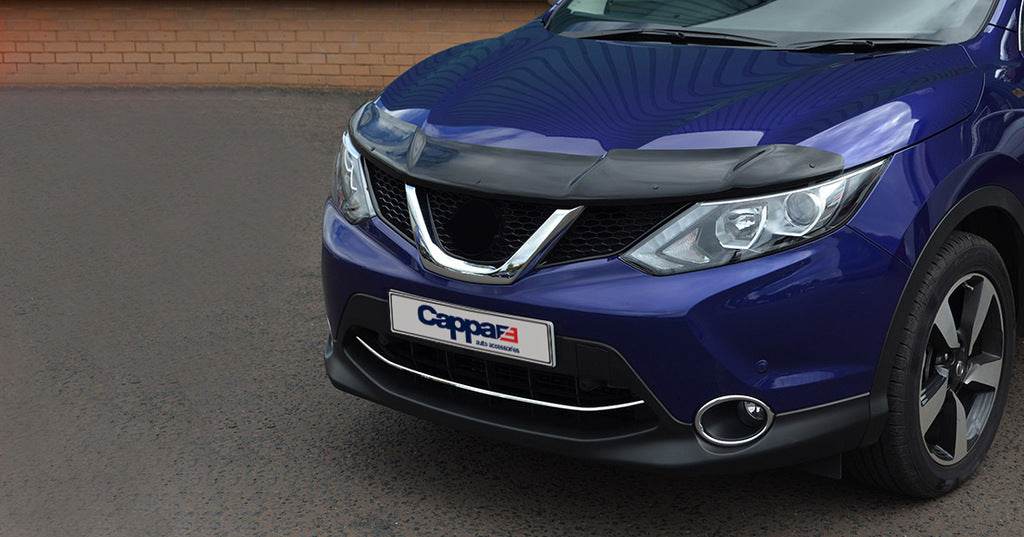 The hood deflector EuroCap (2014-2017) for Nissan Qashqai 2014-2021 - Reelken Auto