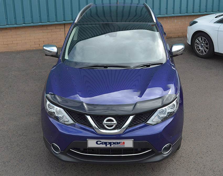 The hood deflector EuroCap (2014-2017) for Nissan Qashqai 2014-2021 - Reelken Auto