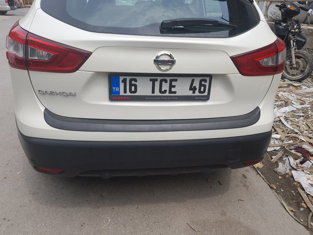 Rear Bumper Cover EuroCap (2014-2017, ABS) for Nissan Qashqai 2014-2021 - image 7