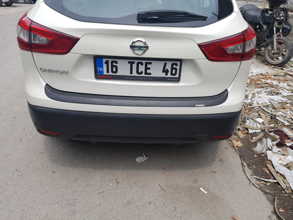 Rear Bumper Cover EuroCap (2014-2017, ABS) for Nissan Qashqai 2014-2021 - image 9