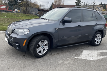 Side Steps Tayga Black (2 pcs, Aluminum) for BMW X5 E-70 2007-2013 - image 1