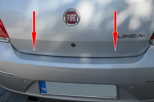 Trunk Trim Stainless Steel for Fiat Linea 2006-2018 - image 1