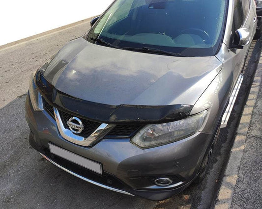The hood deflector (EuroCap) for Nissan X-trail T32 / Rogue 2014-2021 - Reelken Auto
