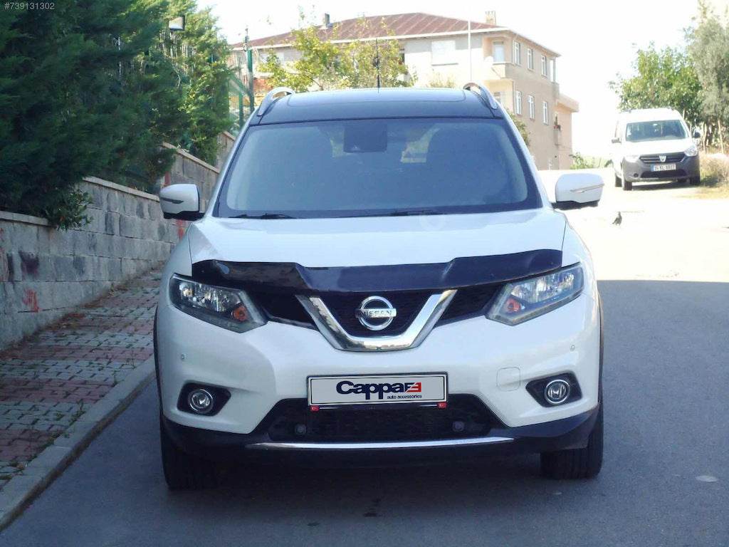 The hood deflector (EuroCap) for Nissan X-trail T32 / Rogue 2014-2021 - Reelken Auto