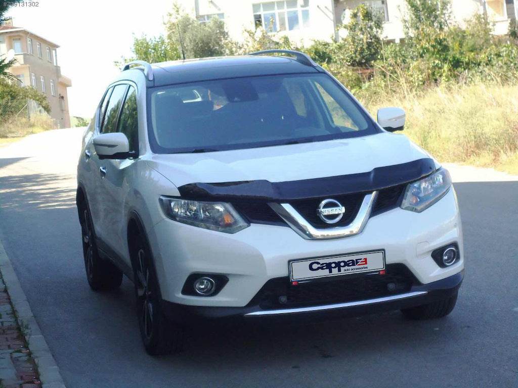 The hood deflector (EuroCap) for Nissan X-trail T32 / Rogue 2014-2021 - Reelken Auto