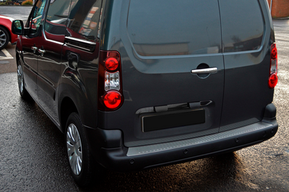 Rear Bumper Protector OmsaLine Stainless Steel for Peugeot Partner Tepee 2008-2018 - image 4