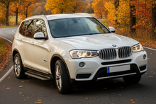 Side Steps Bosphore Grey (2 pcs, Aluminum) for BMW X3 F-25 2011-2018 - image 1