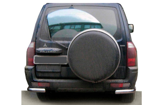 Rear Bar AK003 (Stainless Steel) for Mitsubishi Pajero Wagon III 1999-2006 - image 1