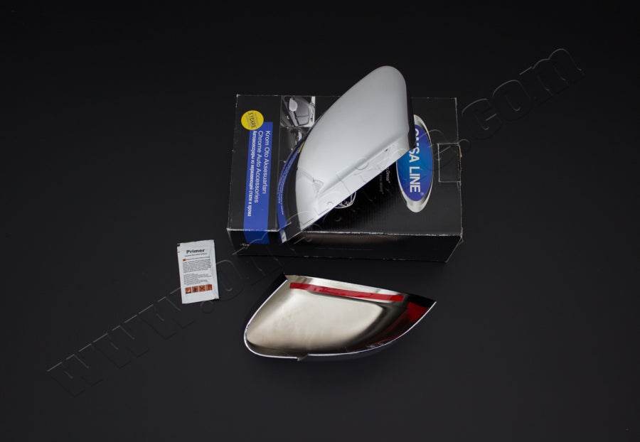 Covers for mirrors Option 2 (2 pieces, plastic) for Volkswagen Caddy 2015-2020 - Reelken Auto