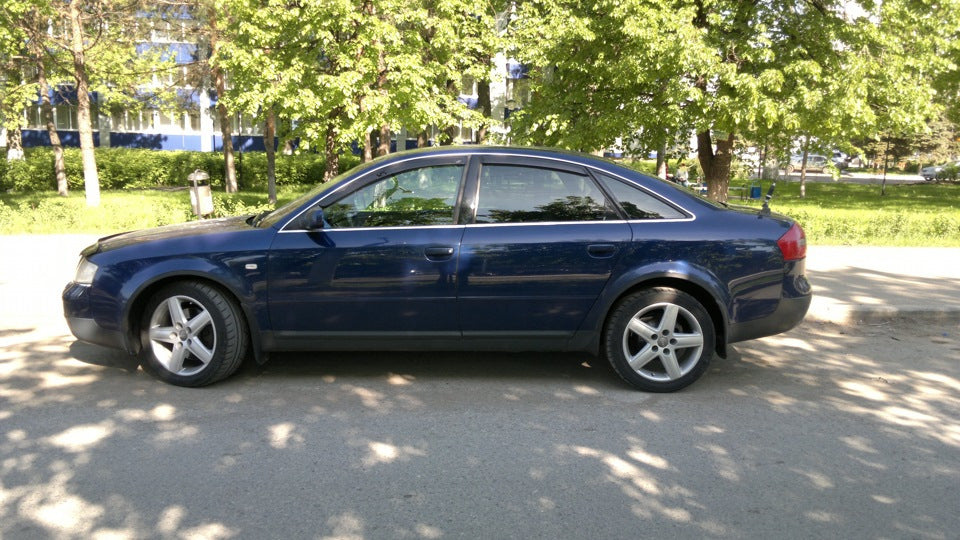 Fender flares (4 pcs, black) for Audi A6 C5 2001-2004 - image 2