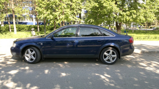 Fender flares (4 pcs, black) for Audi A6 C5 2001-2004 - image 2