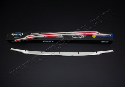 Stainless Steel Rear Bumper Protector OmsaLine (2018↗, 2 pcs) for Ford Courier 2014-2023 - image 4