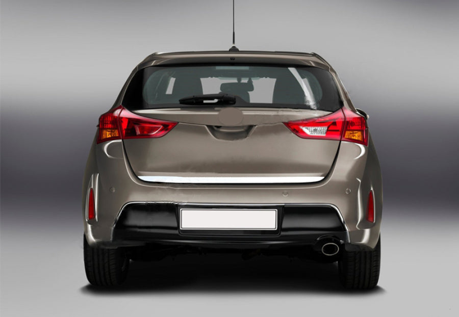 The edge of the trunk (stainless) for Toyota Auris 2012-2018 - image 1