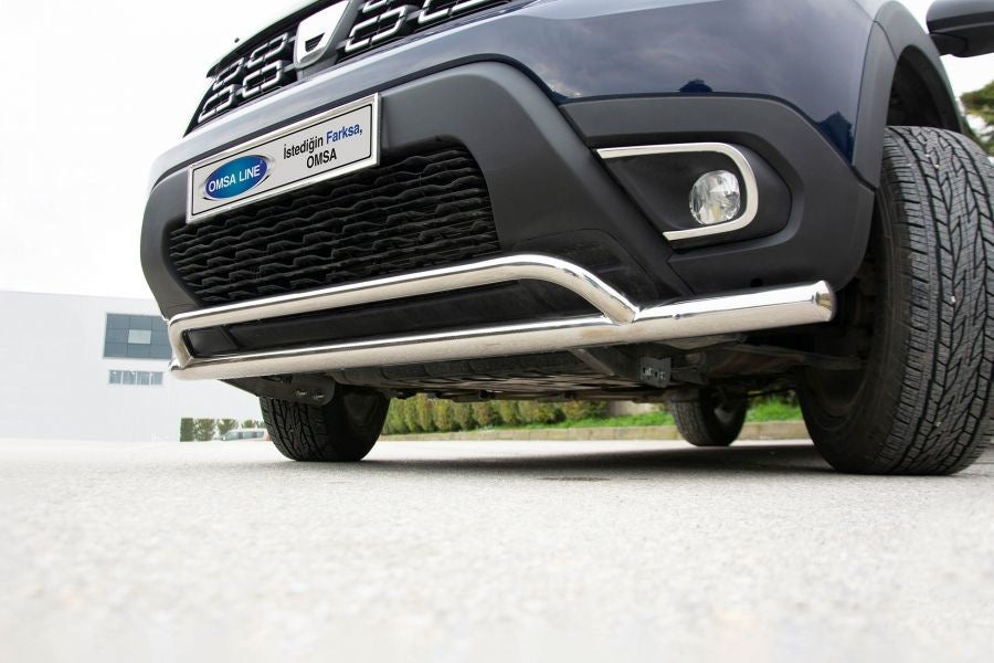 Front Bar Vegas (60/42mm, Stainless Steel) for Renault Duster 2018-2024 - image 3