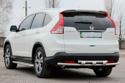 Rear bar AK002-double (stainless steel) for Honda CRV 2012-2016 - image 3