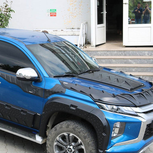 Bonnet lining (ABS) for Mitsubishi L200 2015-2024 - Reelken Auto