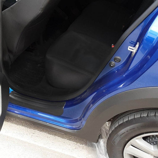 Door sills EuroCap (4 pcs, ABS) for Dacia Sandero 2021↗ - Reelken Auto