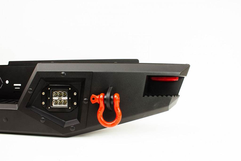 Reinforced rear bumper Dakar V2 for Toyota Hilux 2015↗ - Reelken Auto