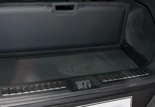 Rear bumper sill cover OmsaLine stainless steel for Renault Kadjar 2015-2022 - image 1