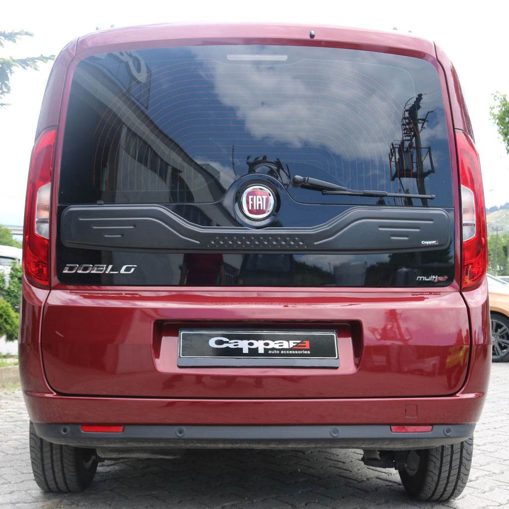 Cover on the trunk lid (ABS) for Fiat Doblo II 2010-2022 - Reelken Auto