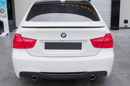 M3-Style Spoiler (for E90, Gloss Black) for BMW 3 Series E90/E91 2005-2011 - image 1