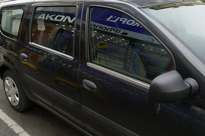 Exterior Window Trim Stainless Steel (4 pcs) for Dacia Logan MCV 2004-2014 - image 1