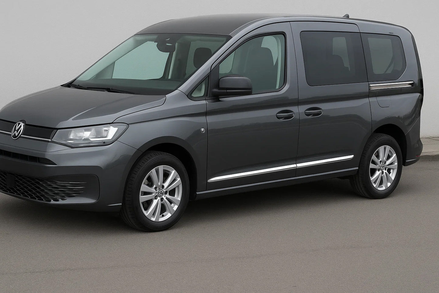 Door Molding Covers (4 pcs, Stainless Steel) for Volkswagen Caddy 2020- - image 3