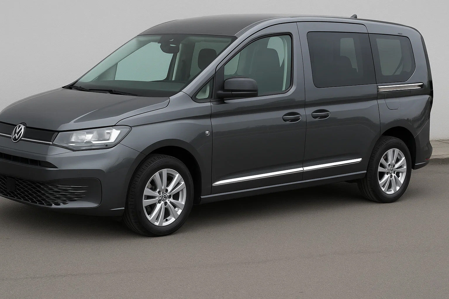 Door Molding Covers (4 pcs, Stainless Steel) for Volkswagen Caddy 2020- - image 3