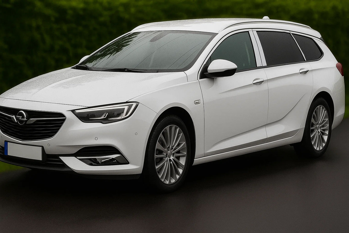 Stainless Steel Door Pillar Covers for Opel Insignia 2017-2022 - image 1
