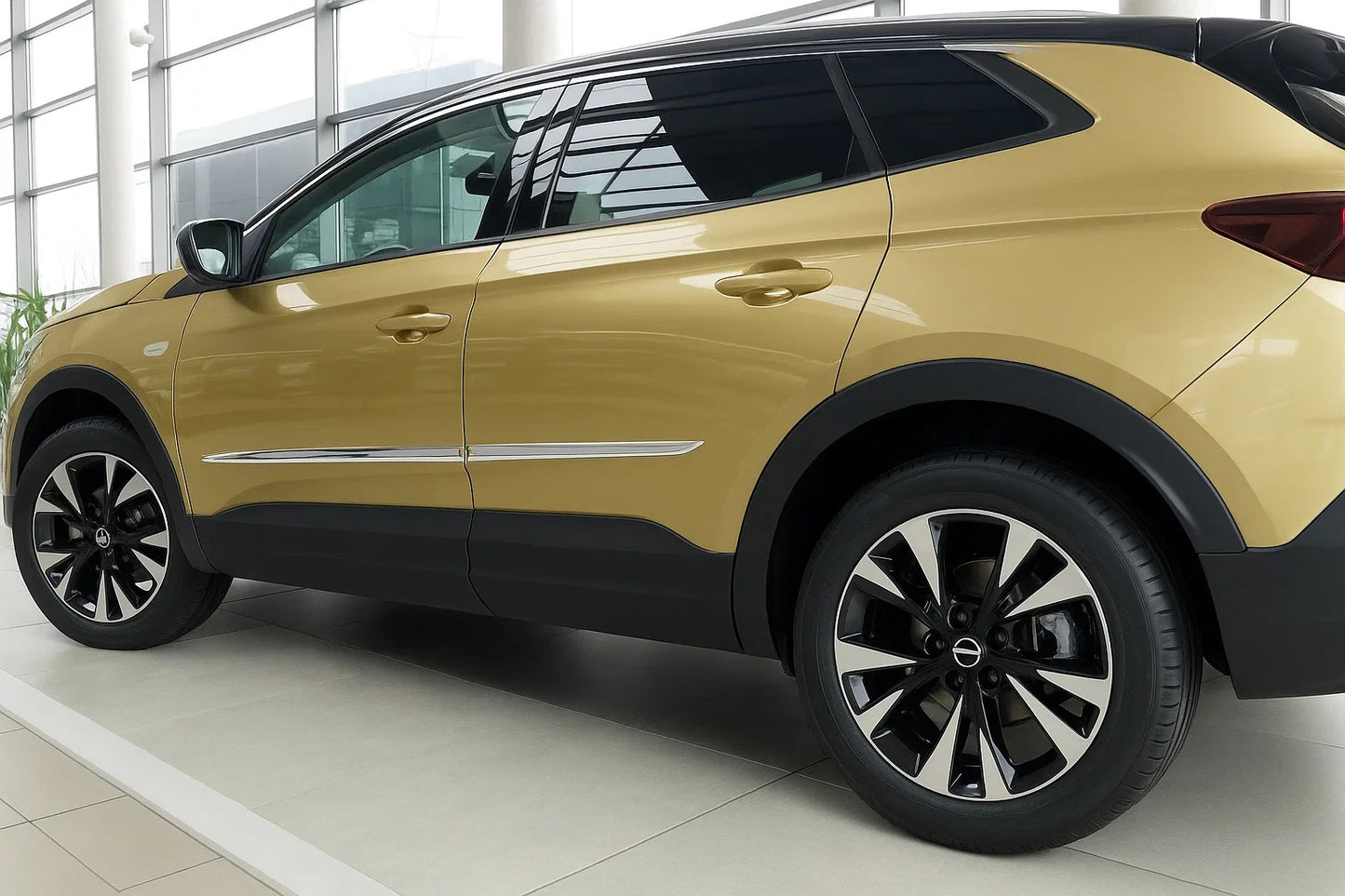 Door Mouldings Stainless Steel (4 pcs) for Opel Grandland X 2017- - image 1