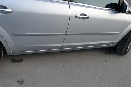 Door Mouldings Stainless Steel (4 pcs) for Ford Focus II 2005-2008 - image 1