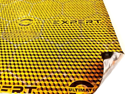 Vibration-absorbing sheet ULTIMATE EXPERT RED GOLD 4 mm (50x35 cm) - image 1