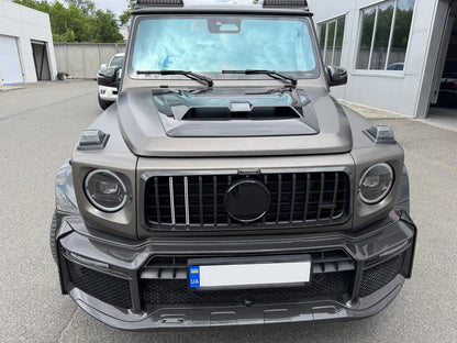 Radiator Grille Frame Carbon V1 for Mercedes G сlass W465 2025- - image 10