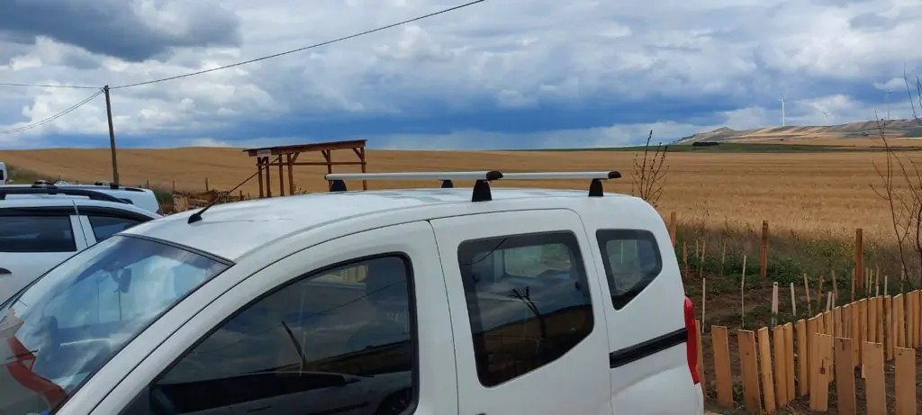 Roof rack (cross bars) for original mounting points Asaf V3 for Mercedes Vito W638 1996-2003 - image 10