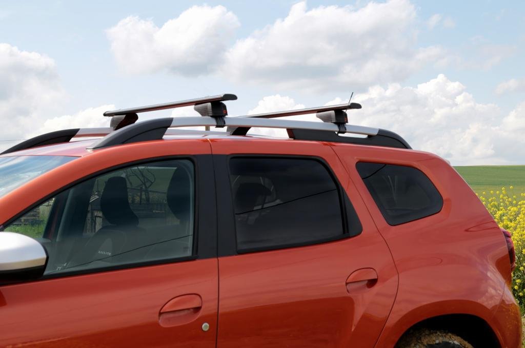 Roof rack cross bars for standard roof rails lockable Wizard V1 (2 pcs) for Fiat Doblo III 2023- - image 5