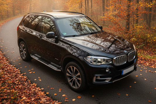 Side Steps Tayga V2 (2 pcs, Aluminum) for BMW X5 F-15 2013-2018 - image 1