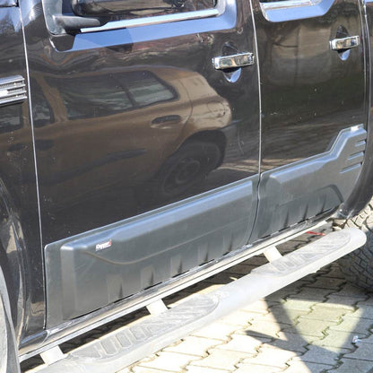 Molding on the door (4 pcs, ABS) for Nissan Navara 2006-2015 - Reelken Auto