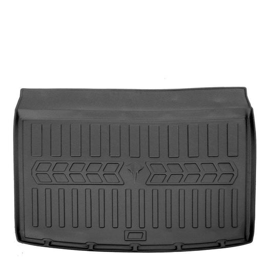 Trunk mat 3D 23+ (electric) (lower) (Stingray) for Hyundai Kona 2023↗ year - Reelken Auto