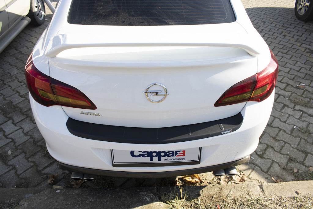 Rear bumper EuroCap (Sedan, ABS) for Opel Astra J 2009-2015 - Reelken Auto