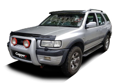 Windshield visor (black gloss, 5mm) for Opel Frontera 1991-1998 - image 1