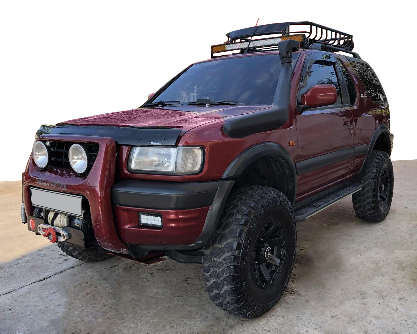 Hood Deflector (EuroCap) for Opel Frontera 1998-2003 - image 1