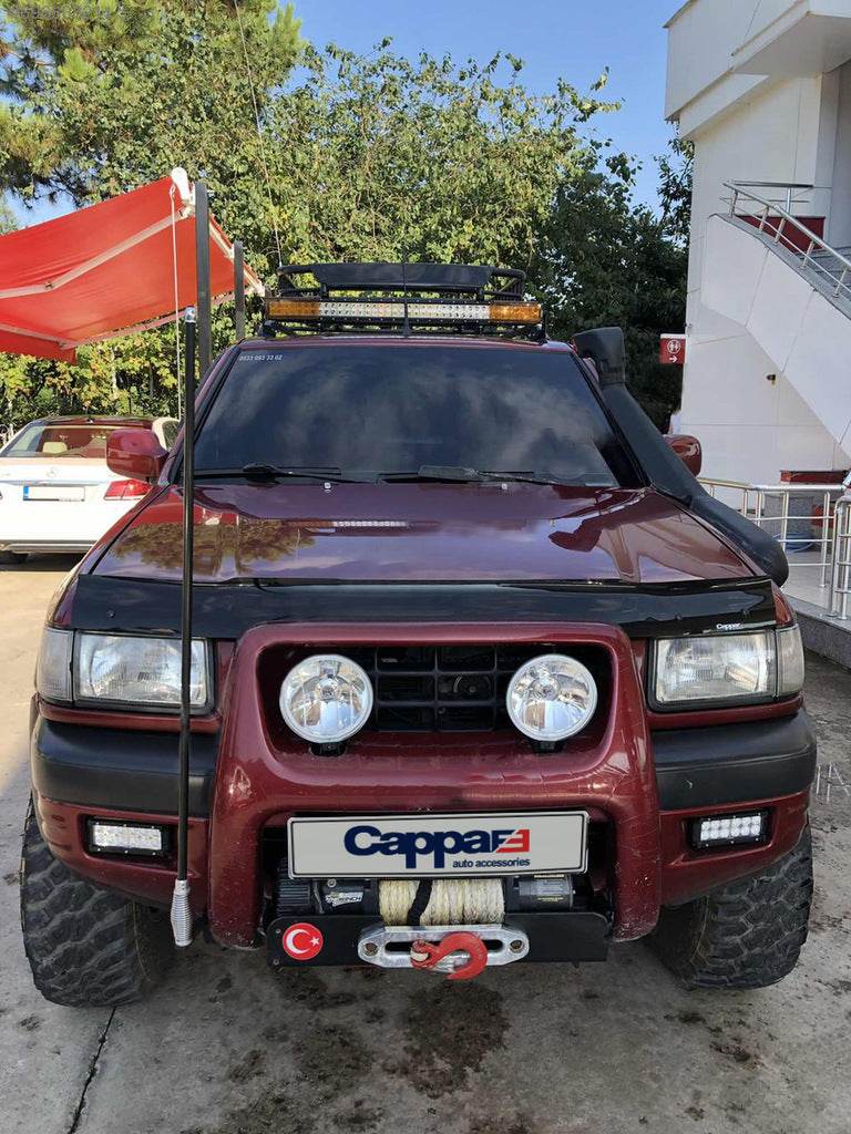 The hood deflector (EuroCap) for Opel Frontera 1998-2003 - Reelken Auto