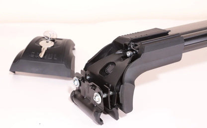 Roof Rack Cross Bars for Integrated Roof Rails Strong V2 120 cm (2 pcs) for Mitsubishi ASX 2010-2023 - image 7