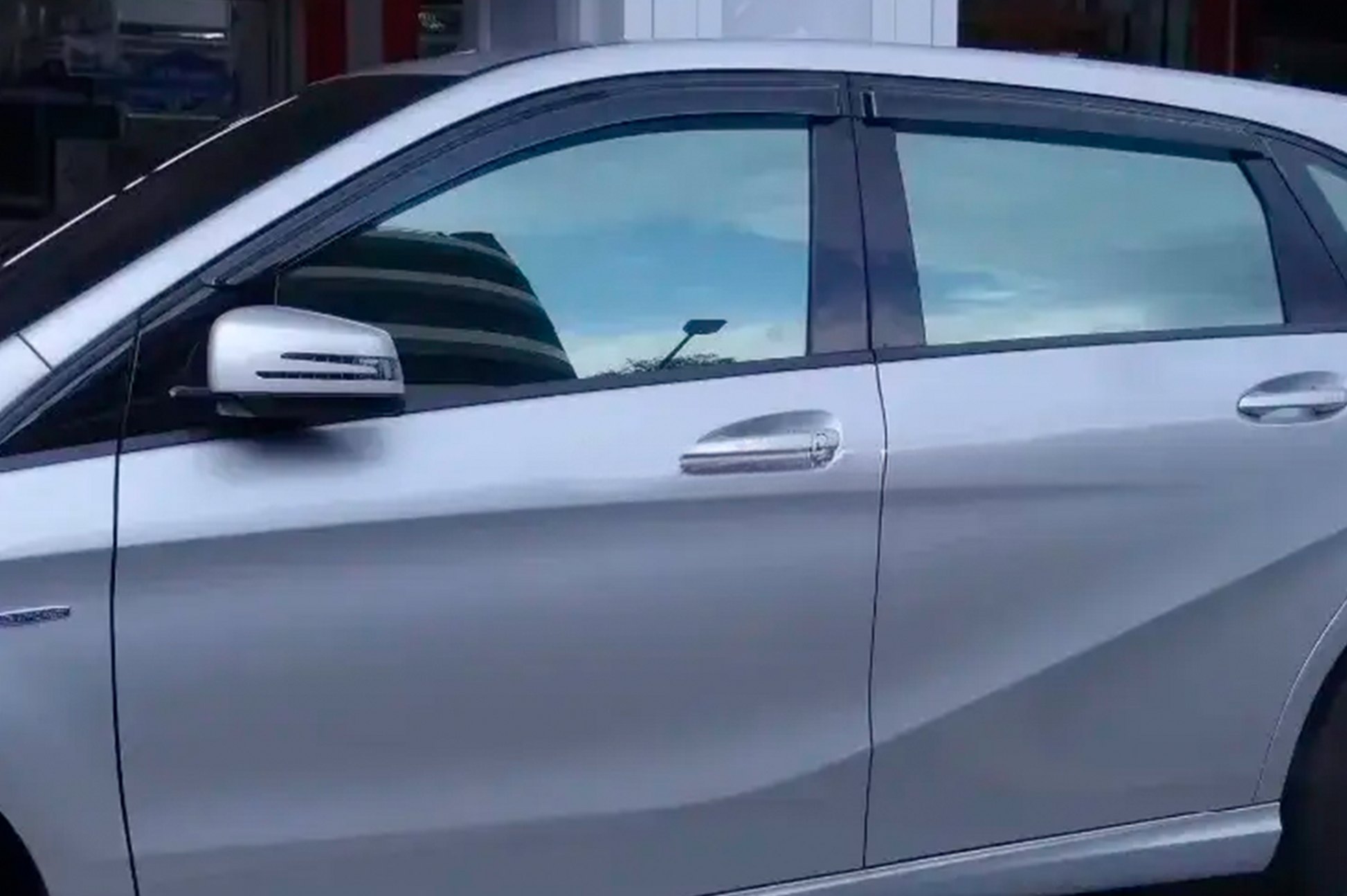 Window Deflectors (4 pcs, HIC) for Mercedes B-class W246 2011-2018 - image 12