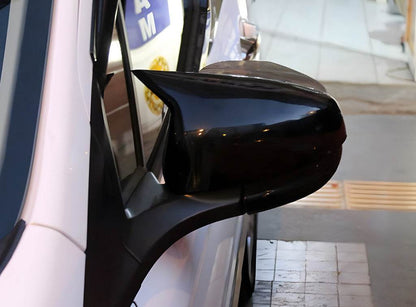 Covers for mirrors BMW-style (2014-2018, 2 pcs) for Ford Courier 2014-2023 - Reelken Auto
